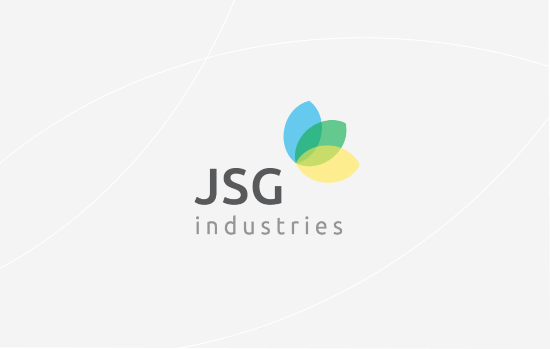 Diseño de logotipo de JSG Industries, por Graycat Design Studio