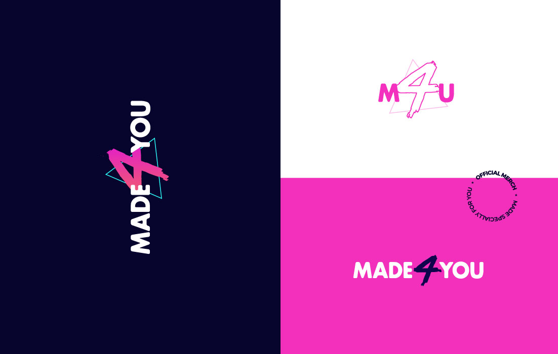 Diseño de logotipo para MADE 4 YOU, por Graycat Design Studio