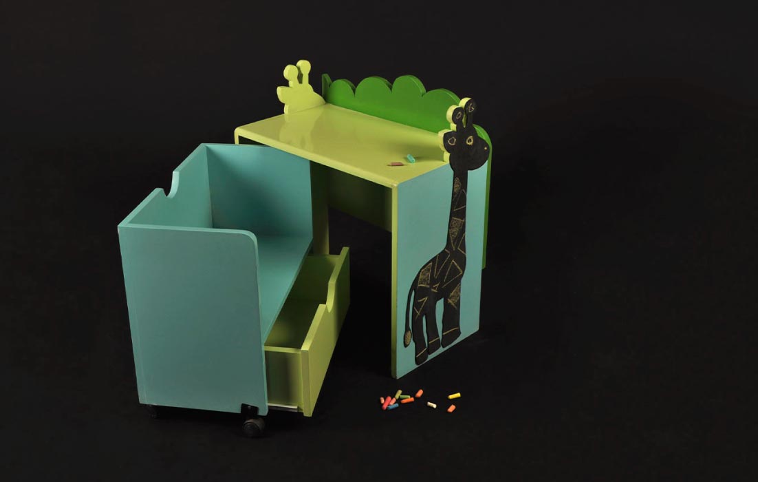 Colección Safari, mobiliario infantil diseñado por Graycat Design Studio